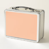 Lunch Box Couleur solide Fuzz Peach (Dos)