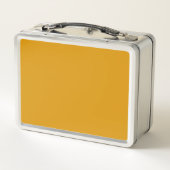 Lunch Box Couleur Uni Or Récolte (Dos)