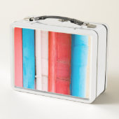 Lunch Box Couleurs caribéennes - abstrait (Dos)