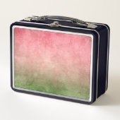 Lunch Box Couleurs Grunge - Rose et vert Rose (Devant)