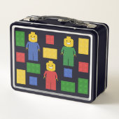 Lunch Box Couleurs primaires Jouet Construire des briques et (Dos)
