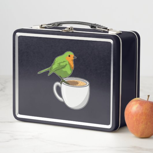 Lunch Box Coupe Bird Coffee (En situation)