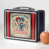 Lunch Box Couple Couple Sugar Crâne (En situation)