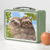 Lunch Box Couple de paresseux (En situation)