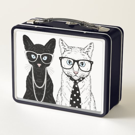 Lunch Box Couples de chat (Dos)