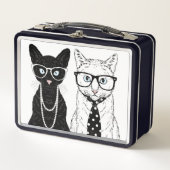 Lunch Box Couples de chat (Devant)