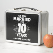 Lunch Box Couples mariés 10 ans drôle 10e anniversaire (En situation)