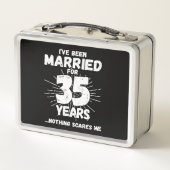 Lunch Box Couples mariés 35 ans drôle 35ème anniversaire (Dos)