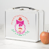 Lunch Box Couronne de Noël (En situation)