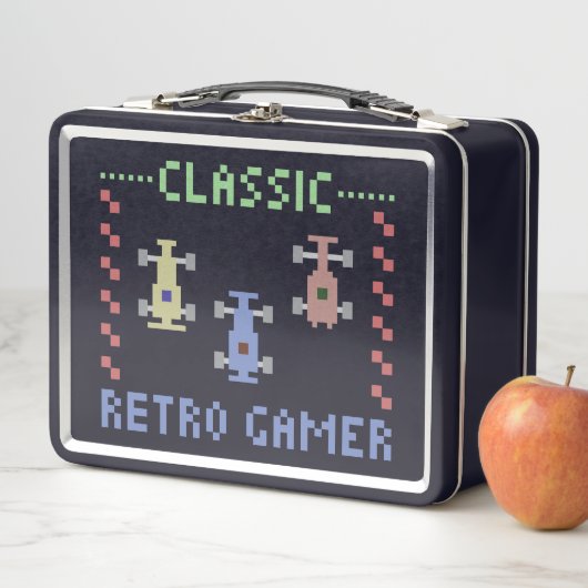Lunch Box Course classique de Pixel Gamer (En situation)