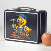 Lunch Box Couvreur Canard en Caoutchouc (En situation)