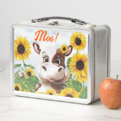 Lunch Box Cow Sunflower Farm Enfants (En situation)