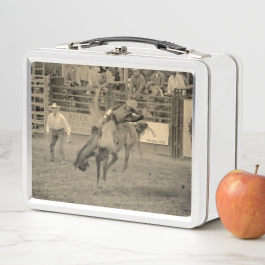 Lunch Box Cowboy Lunbox (En situation)