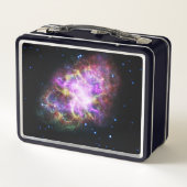 Lunch Box Crabe Nebula Supernova Remnant Hubble Composite (Dos)