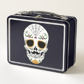 Lunch Box Crâne à sucre personnalisable (Devant)