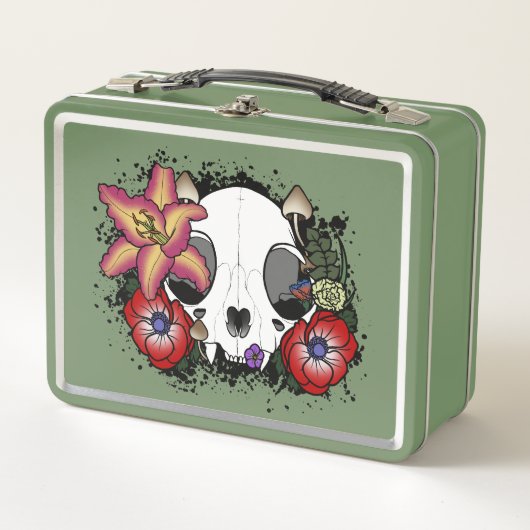 Lunch Box Crâne de chat Doom et Bloom (Devant)
