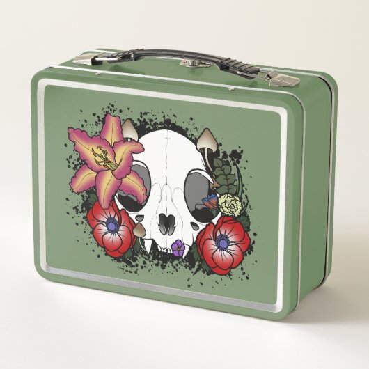Lunch Box Crâne de chat Doom et Bloom (Dos)