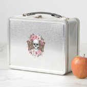Lunch Box Crâne de maman léopard crâne maman (En situation)