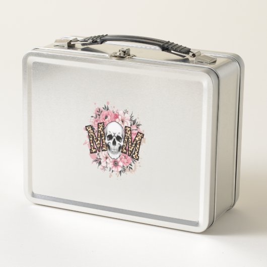 Lunch Box Crâne de maman léopard crâne maman (Devant)
