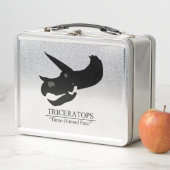 Lunch Box Crâne de Triceratops (En situation)