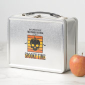Lunch Box Crâne d'Halloween Drôle Épouvantable Citation Vint (En situation)