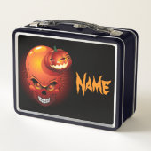 Lunch Box Crâne d'Halloween et Citrouille (Dos)