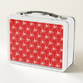 Lunch Box Crâne et os croisés vintage (Dos)