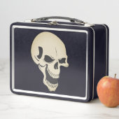 Lunch Box Crâne noir (En situation)