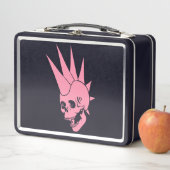Lunch Box Crâne Punk personnalisable version 2 (En situation)