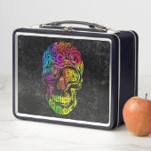 Lunch Box Crâne tourbillonnant (couleur) (En situation)