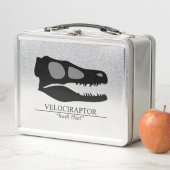 Lunch Box Crâne Velociraptor (En situation)