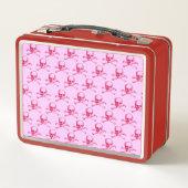 Lunch Box Crâne vintage et os croisés (Dos)
