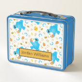Lunch Box Crayon Cookie Monster Cookie Motif (Dos)