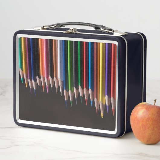 Lunch Box Crayons colorés (En situation)