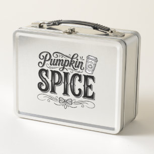 Lunch Box Création de T-shirt Automnal Café Vintage Épice de