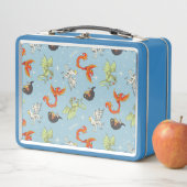 Lunch Box Créatures Magiques Motif Vintage (En situation)