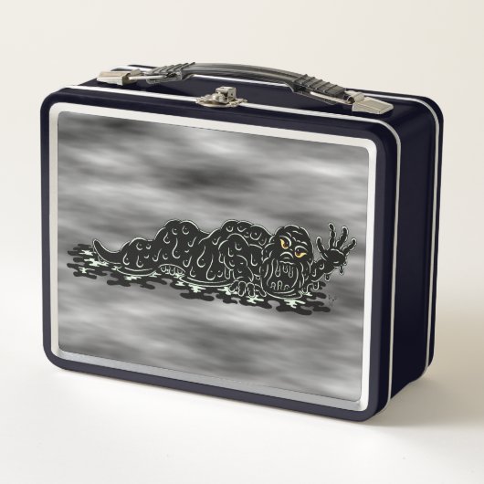 Lunch Box Creeping Slime Hulk Weird Horror Art (Devant)
