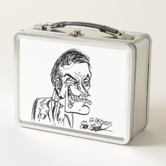 Lunch Box creepy villain cartoon art