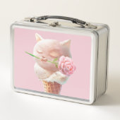 Lunch Box Crème de glace Kitty - Rosy & Dreamy (Devant)