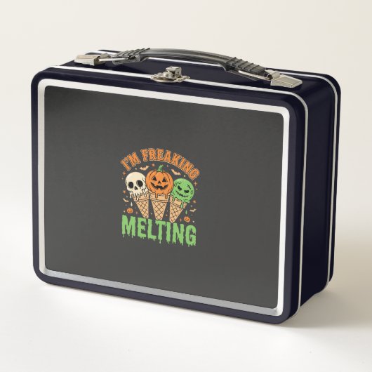 Lunch Box Crème Glacée Fondante Halloween (Devant)