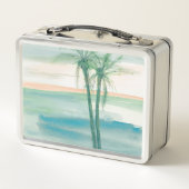 Lunch Box Crépuscule paisible tropical (Dos)