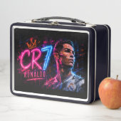 Lunch Box Cristiano Ronaldo CR7 Art (En situation)