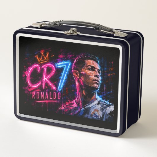 Lunch Box Cristiano Ronaldo CR7 Art (Devant)