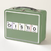 Lunch Box Cristo Elementos Químicos (Devant)