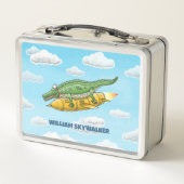 Lunch Box Crocodile Fusée (Dos)