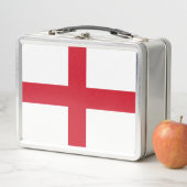 Lunch Box Croix de St George ~ Drapeau d'Angleterre (En situation)