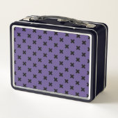 Lunch Box Croix noire sur ultra violet (Dos)