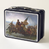 Lunch Box Crossing Delaware 1776 : Général George Washington (Dos)
