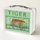 Lunch Box Croupe de tigres dans la jungle (Dos)