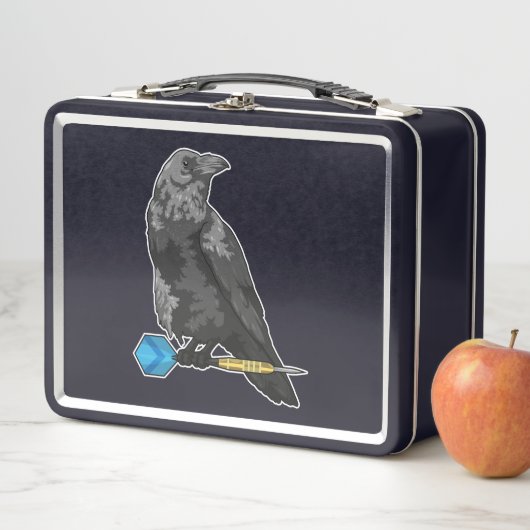 Lunch Box Crow at Darts (En situation)